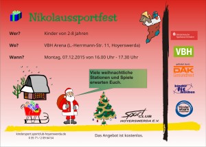Flyer-Nikolaussportfest