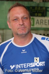 2016-05-21 Michael Schuller Trainer Handballfrauen des SC Hoyerswerda I in der mitteldeutschen Oberliga Frauen Foto: Werner Müller